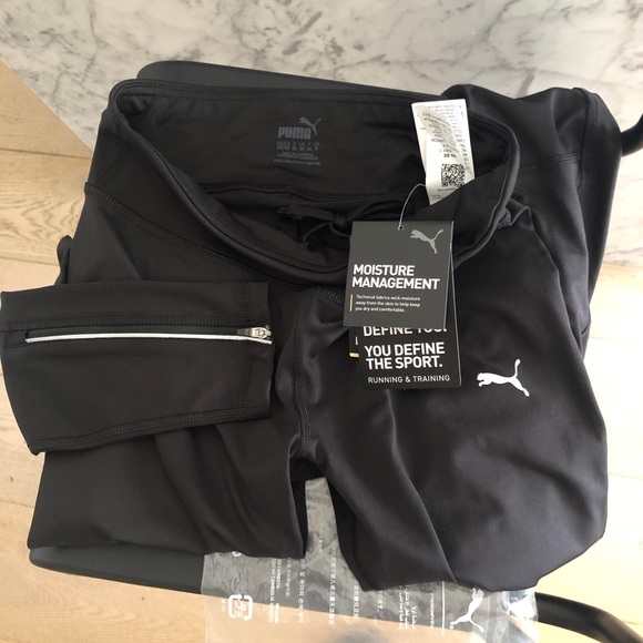 Brand New✨ PUMA Running Women’s Tights Leggings in black - Picture 3 of 3